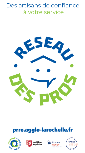 Logo présentant le réseau de professionnels partenaires