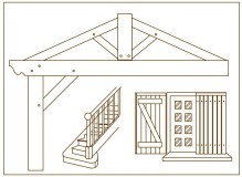 Logo Menuiserie Hiou